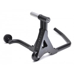 Rear stand for competition mudguard