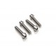 Titanium screws kit for front axle clamp 