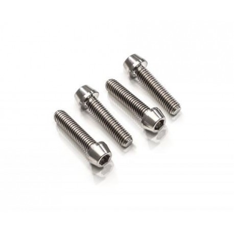 Titanium screws kit front axle clamp