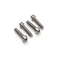 Titanium screws handlebar upper riser bracket