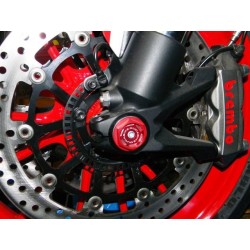 Tapón izquierdo Ducabike para rueda delantera de Ducati