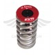Titanium bolt kit for dry clutch springs on Ducati.