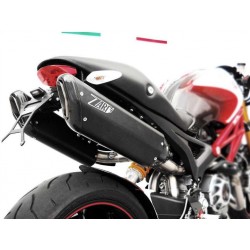 Full kit penta zard inox-aluminium black racing