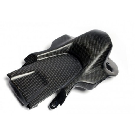 Support de plaque en carbone pour Ducati Multistrada.