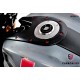 Ducati Monster carbon tank cover.