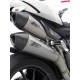 Kit complet ZArd Ducati streetfighter en acier inoxydable. non approuvés
