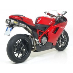 Arrow exhausts for ducati 848 stainless titanium finish