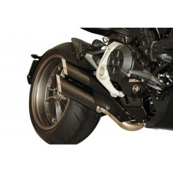Racing silencers with union Termignoni