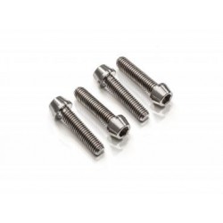 Handlebar clamp titanium screw kit