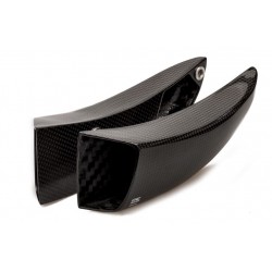 GP ducts - front brake cooling system Glossy Carbon