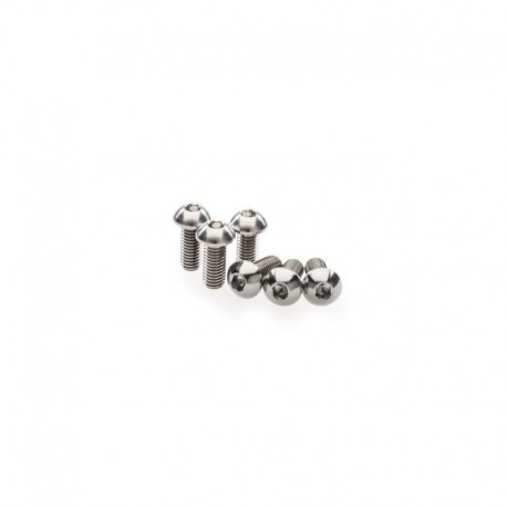 Bolts kit in titanium for rearsets
