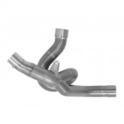 Spark Steel non catalyzed link pipe Ducati Multistrada 1200 Enduro