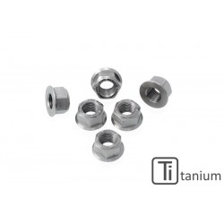 CNC Racing titanium nuts kit for rear sprocket flange