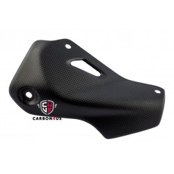 Ducati Monster 1200 carbon exhaust guard.