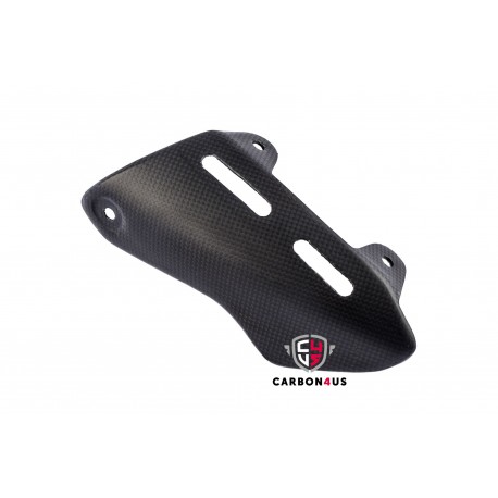 Carbon exhaust guard for Monster 1200