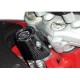 Carbon keylock cover for Ducati