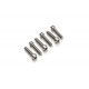Clutch cover screw kit cnc racing panigale