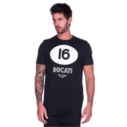 T-shirt do clássico 16 do esporte de Ducati
