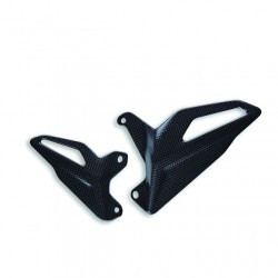 Ducati Performance carbon heel guards for Panigale V4