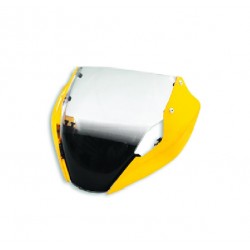 Yellow Headlight fairing by Ducati Performance