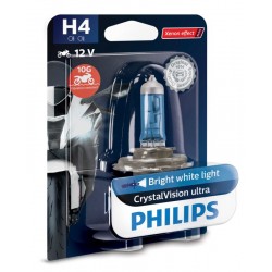 Ampoule halogène Philips Crystalvision H4 pour Ducati