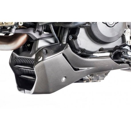 Ducati Monster 696 796 1100 Evo Carbon Fiber Belly Pan/Lower Spoiler 