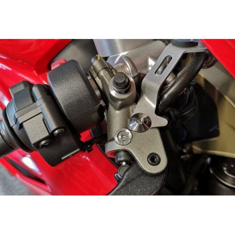 Vis en titane pour suppport de réservoir frein/embrayage sur Ducati