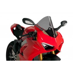 Ecrã de corrida fumado leve para Ducati Panigale V4/V2
