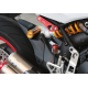 Suppresseur de repose-pieds noir Ducati Supersport.