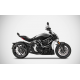Zard Black Approved exhaust for Ducati XDiavel