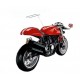Sticker OEM pour réservoir Rouge - Ducati Sportclassic