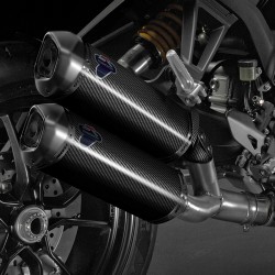 Kit silencieux Termignoni carbone pour Ducati 1100Evo