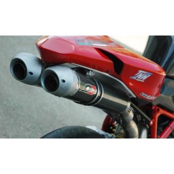 Échappement QD Modular Homologué Carbone Ducati 848-1098-1198