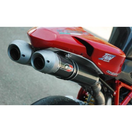 Échappement QD Modular Homologué Carbone Ducati 848-1098-1198