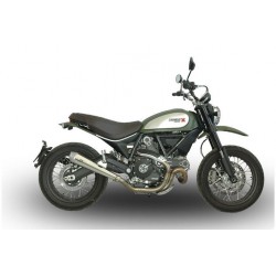 QD MaXcone Dark Ducati Scrambler exhaust system