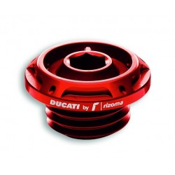 Tapón de aceite Ducati by Rizoma Rojo