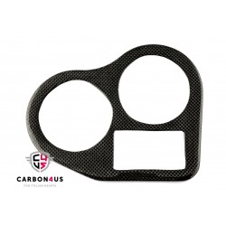 Carbon clock surround cover for Ducati 851-888