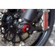 Left side fork cap CNC Racing for Ducati.