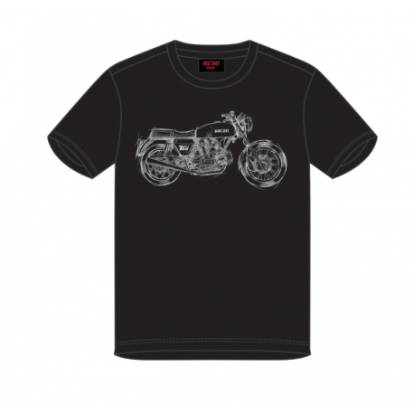 Camiseta 750 GT Ducati History
