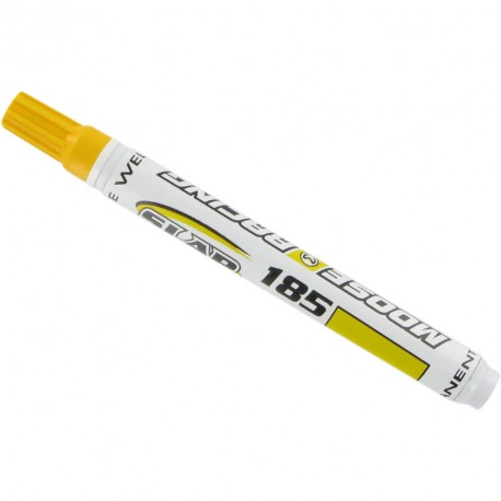 Technical marker for marking, yellow color