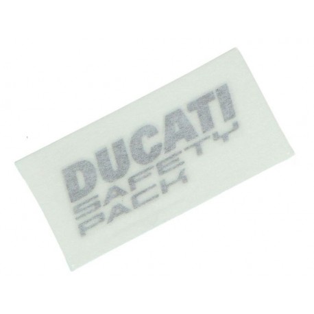 Pegatina Original "Ducati Safety Pack" Izquierda