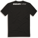 T-shirt noir écusson Ducati Corse Graphic