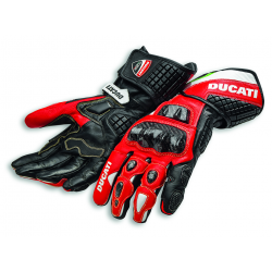 Ducati Corse C3 red gloves