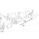 Kit tornillos protector cadena CNC Racing para Ducati