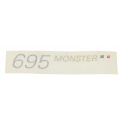 Etiqueta da tampa lateral esquerda Monster695