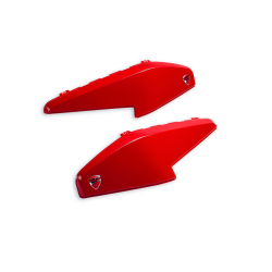 Cubiertas maletas laterales rojas Ducati Multistrada