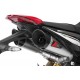Silenziatore GT Ducati Hyper950 Zard Approved Acciaio