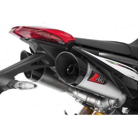 Silenciador Zard GT Homol Ducati Hypermotard 950 Acero