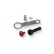 Ducati fluid tank red mounting kit by CNC Racing