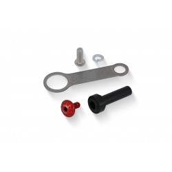 Kit de montaje depósito de fluidos rojo CNC para Ducati